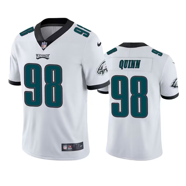 Men's White Philadelphia Eagles #98 Robert Quinn Vapor Untouchable Limited Stitched Jersey